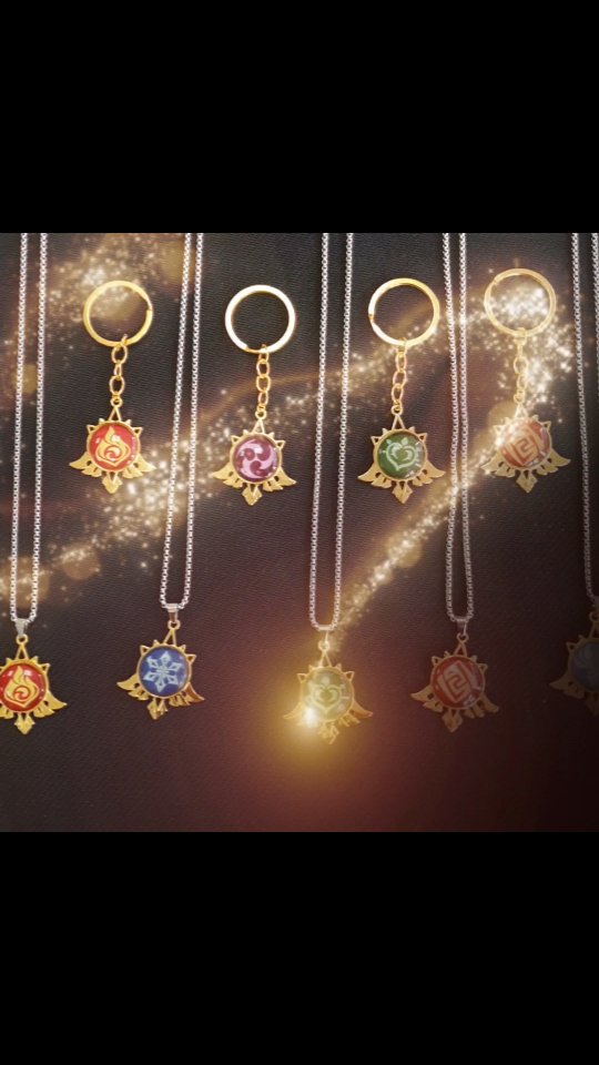 Genshin Impact Element Necklace